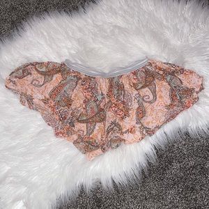 EUC Victoria’s Secret sleep shorts.